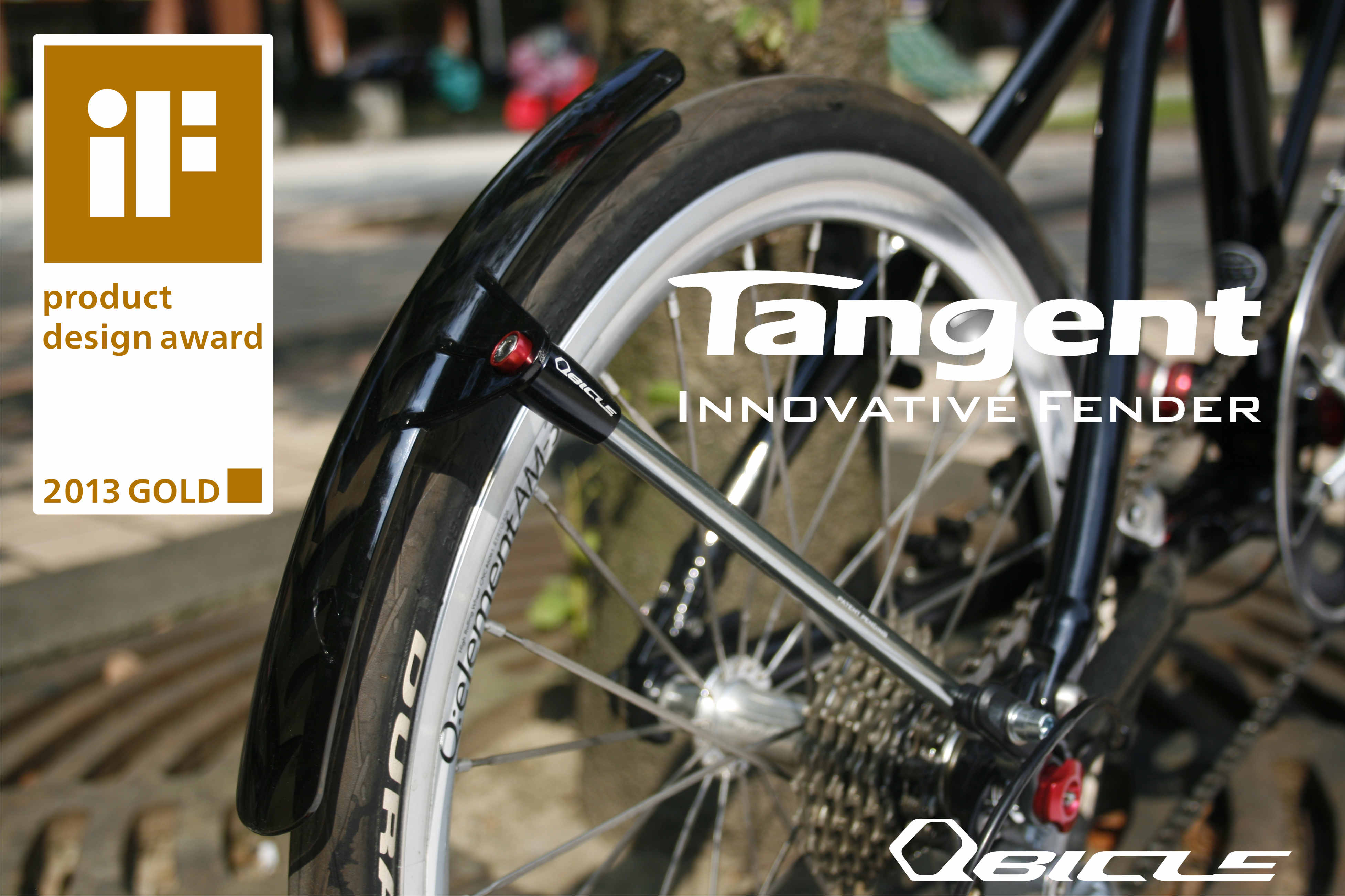 qbicle tangent carbon mudguard